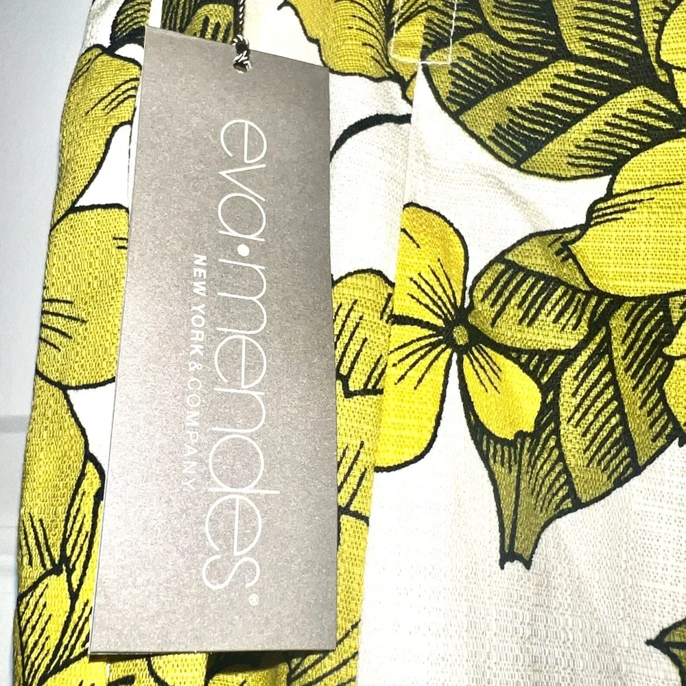 Eva Mendes for NY&Co Floral Print Women's Skirt - Picture 4 of 8